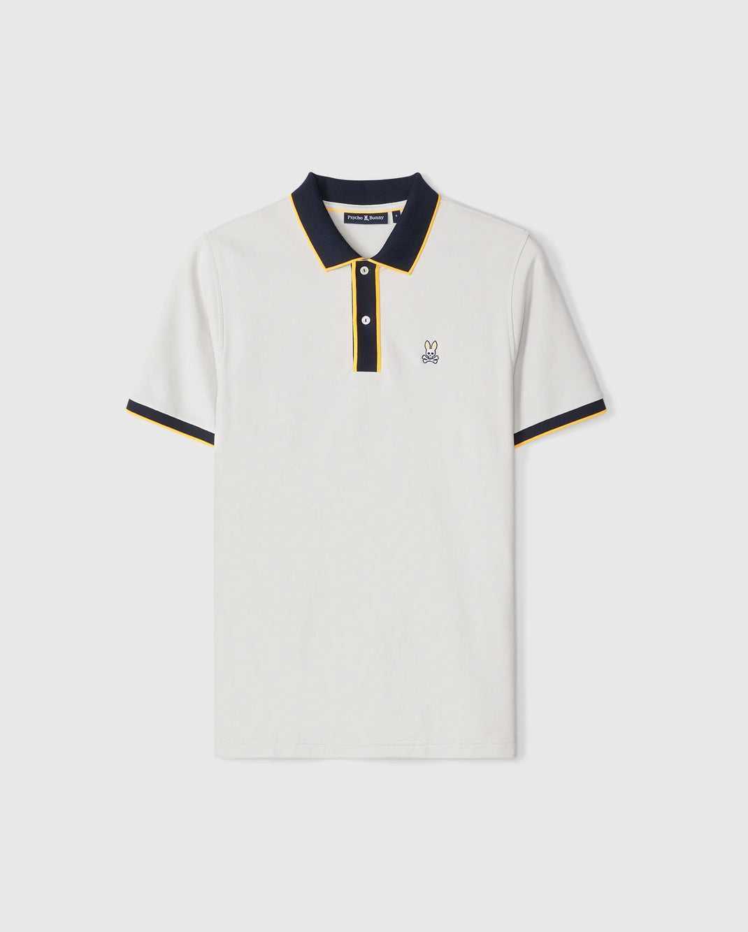 Polos Psycho Bunny Dallas Pique Polo Shirt Pearl Homme | YWH-49978000